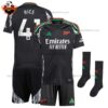 Arsenal Away Kid Replica Kit 24/25 RICE 41 Printed