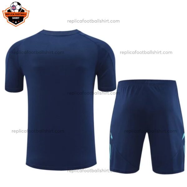 Arsenal Blue Training Kid Replica Kit 24/25 - Back View