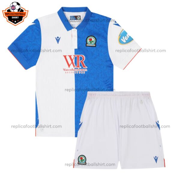 Blackburn Rovers Home Kid Replica Kit 24/25