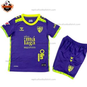 Malaga Away Kid Replica Kit 24/25 - front