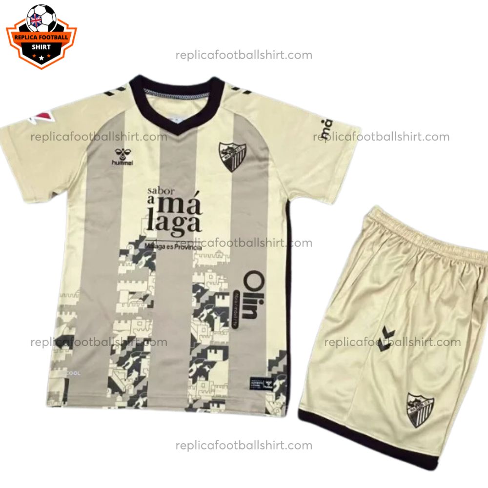 Malaga Third Kid Replica Kit 24/25 - front