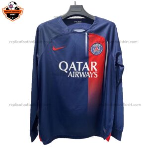 PSG Home Replica Shirt 23/24 Long Sleeve