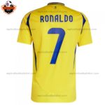 Al Nassr RONALDO 7 Home Men Replica Football Shirt 2024/25