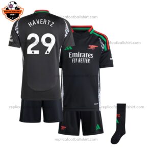 Arsenal Away Kid Replica Kit 24/25 HAVERTZ 29