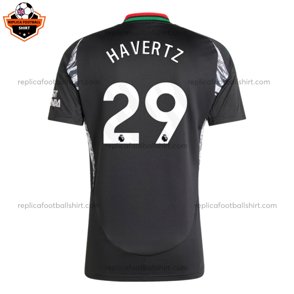 Arsenal Away Men Replica Shirt 2024 HAVERTZ 29 - Back View