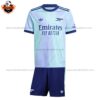 Arsenal Third Kid Replica Kit 24/25 - front