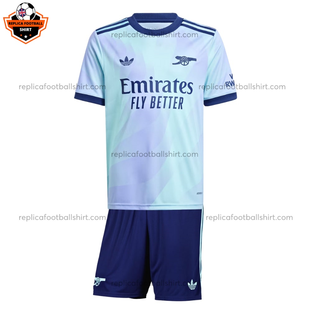 Arsenal Third Kid Replica Kit 24/25