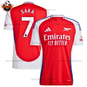 Arsenal Home Men Replica Shirt 2024 Saka 7