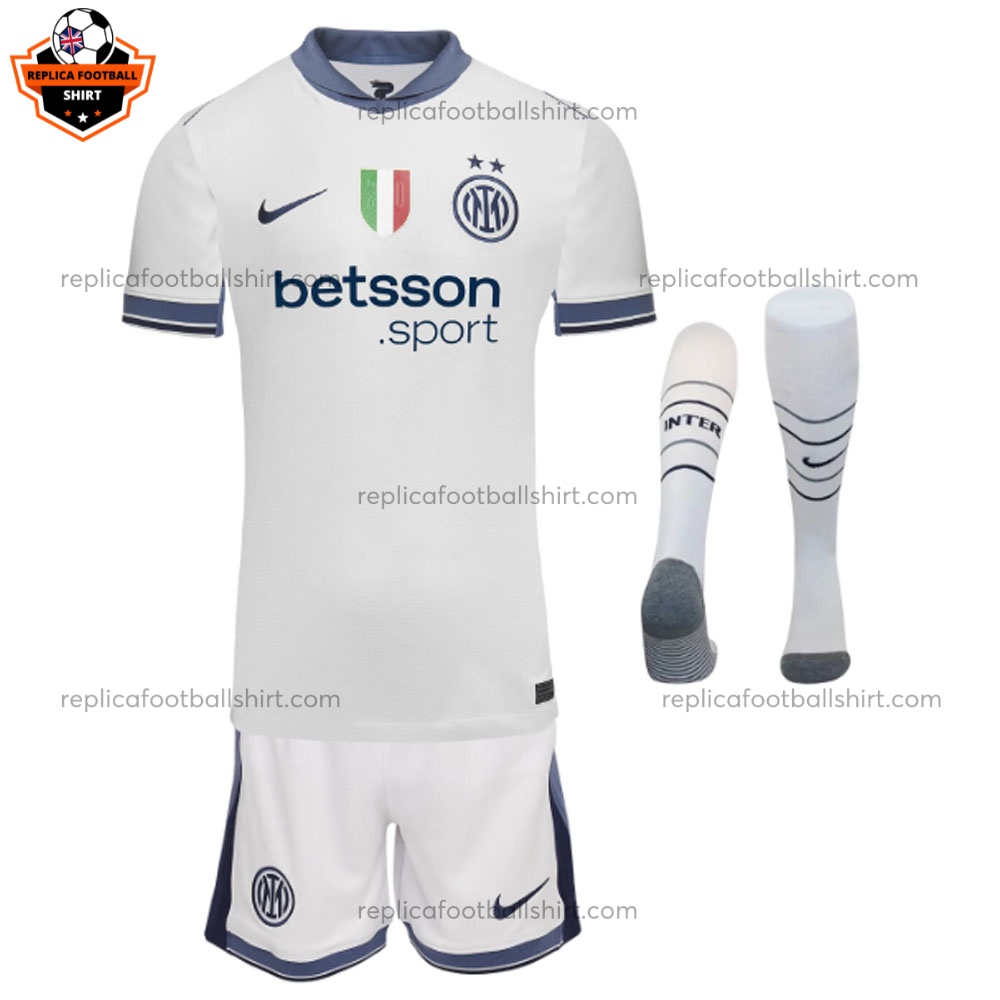 Inter Milan Away Kid Replica Kit 2024/25