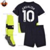 Man City Away Kid Replica Kit 24/25 Grealish 10 Printed -back