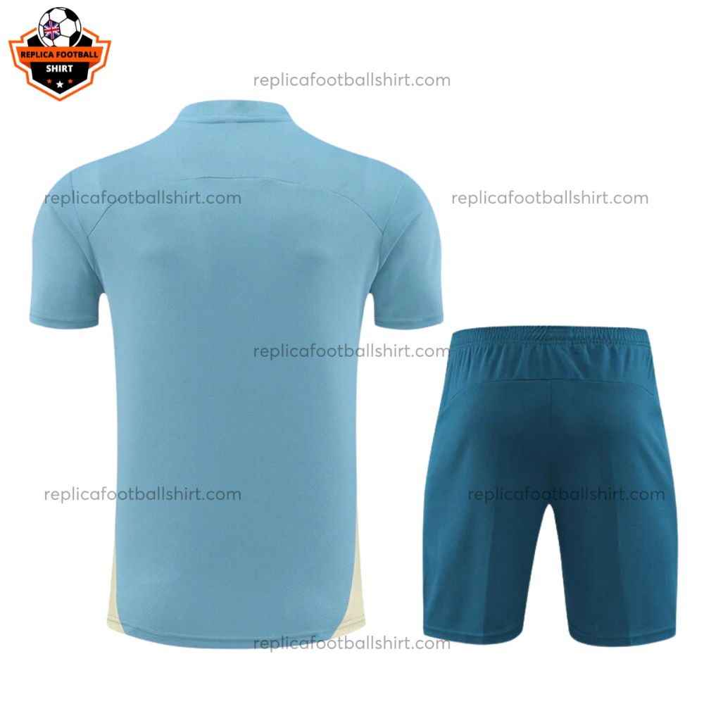 Olympique Marseille Dark Training Kid Replica Kit 24/25 - back