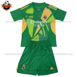 Real Madrid Goalkeeper Kid Replica Kit 2024/25