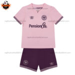 Brentford Away Kid Replica Football Kit 2024/25