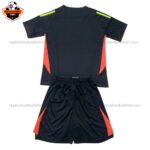 Real Madrid Black Goalkeeper Kid Replica Football Kit 2024/25