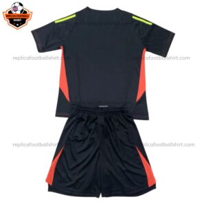 Real Madrid Black Goalkeeper Kid Kit 2024/25 - back