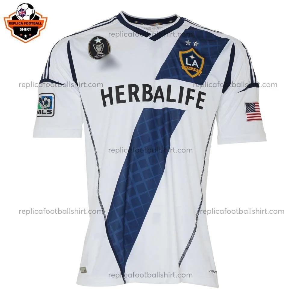 Retro LA Galaxy Home Men Replica Football Shirt 2012