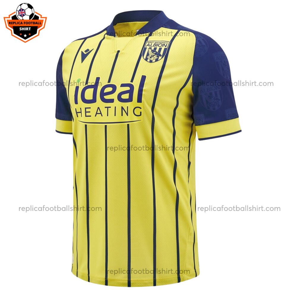 West Bromwich Away Kids Replica Kit 2024/25 - front