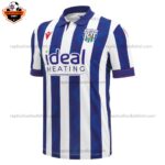 West Bromwich Home Men Replica Football Shirt 2024/25