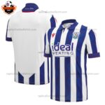 West Bromwich Home Men Replica Football Shirt 2024/25