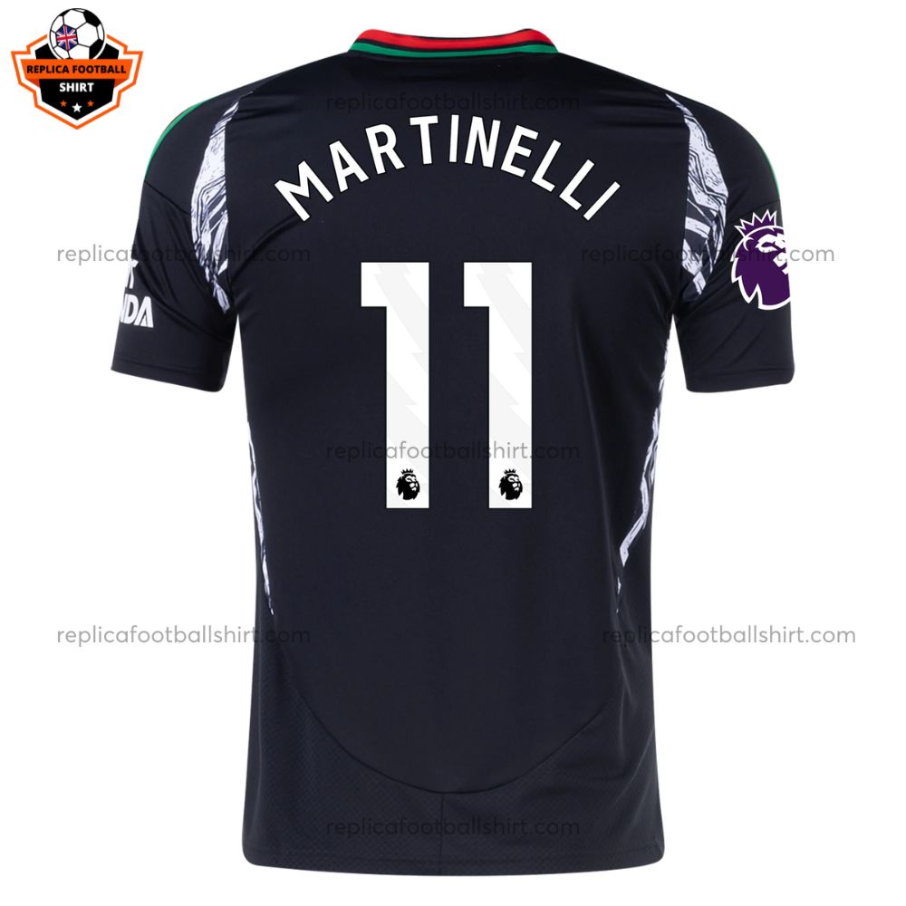 Arsenal Away Men Replica Shirt 2024 MARTINELLI 11