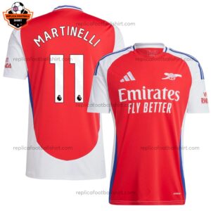 Arsenal Home Men Replica Shirt 2024 MARTINELLI 11