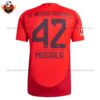 Bayern Munich Home Men Replica Shirt Musiala 42 Printed