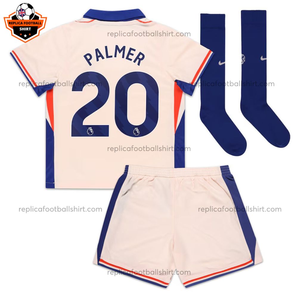 Chelsea Away Kid Replica Kit 24/25 PALMER 20 - Back View