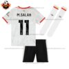 Liverpool M.Salah 11 Third Kids Replica Kit 24/25 - back