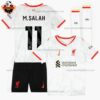 Liverpool M.Salah 11 Third Kids Replica Kit 24/25 - front