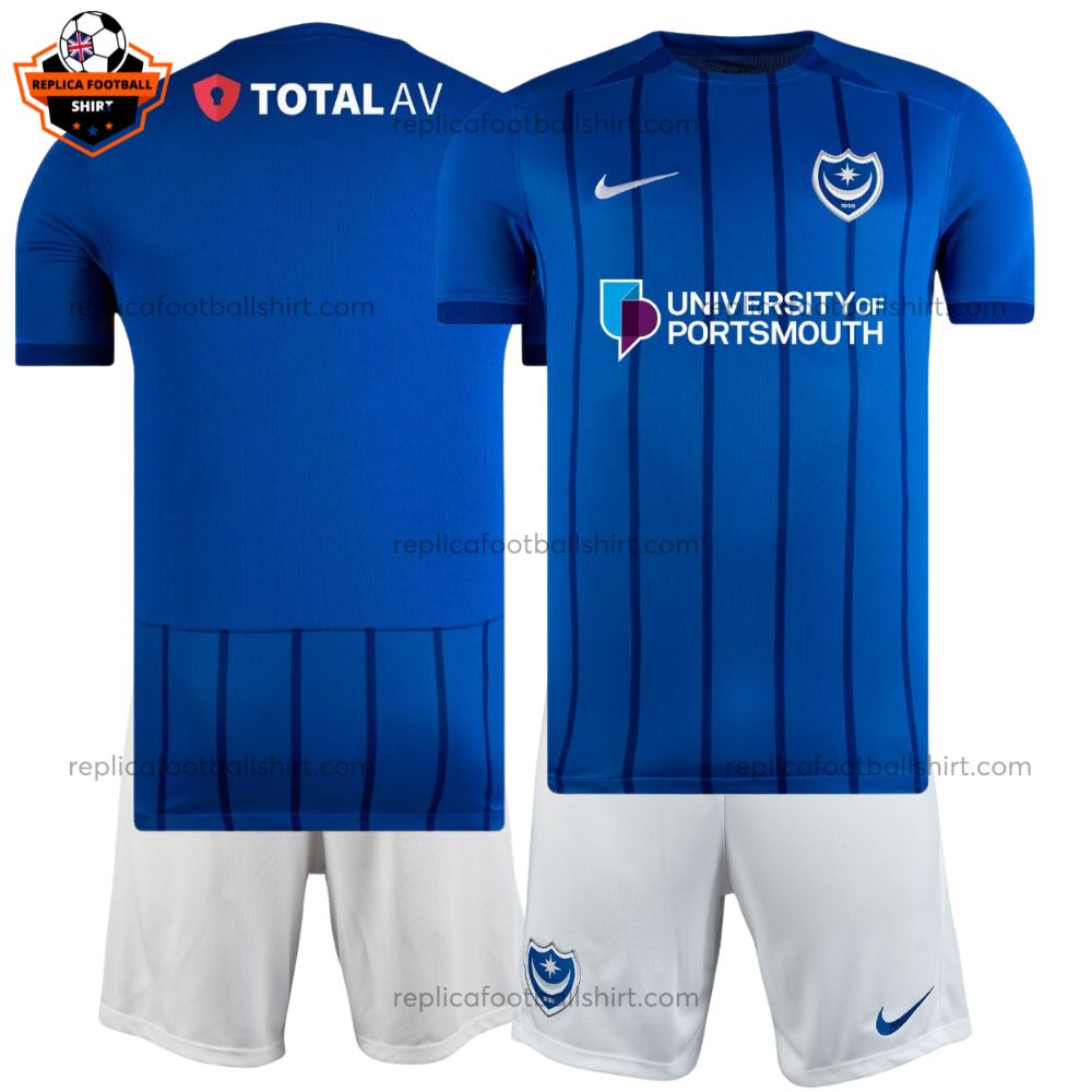 Portsmouth Home Kid Replica Kit 24/25