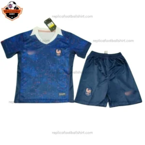 France Home Kid Replica Football Kit 2025