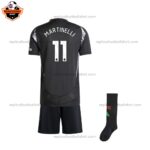 Arsenal Away Kid Replica Football Kit 2024/25 MARTINELLI 11 Printed