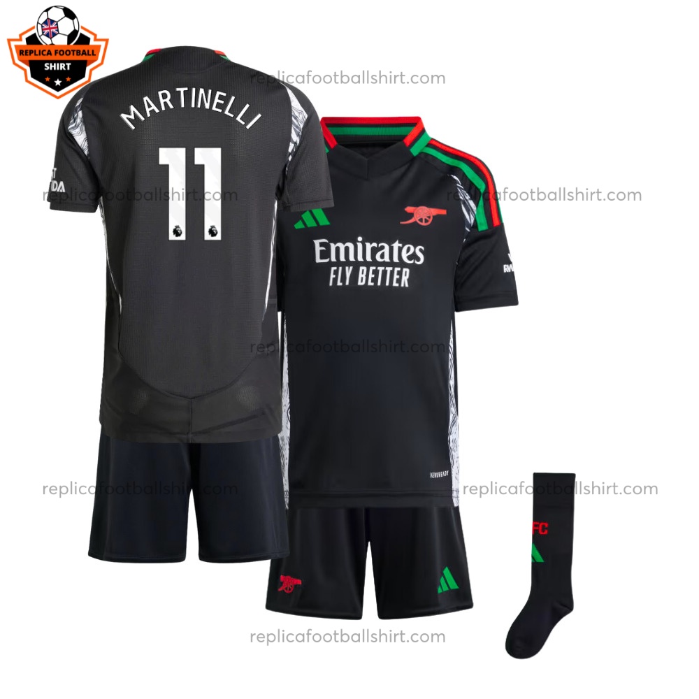 Arsenal Away Kid Replica Kit 24/25 MARTINELLI 11