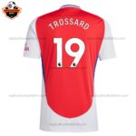 Arsenal Home Men Replica Football Shirt 2024 TROSSARD 19 Printed