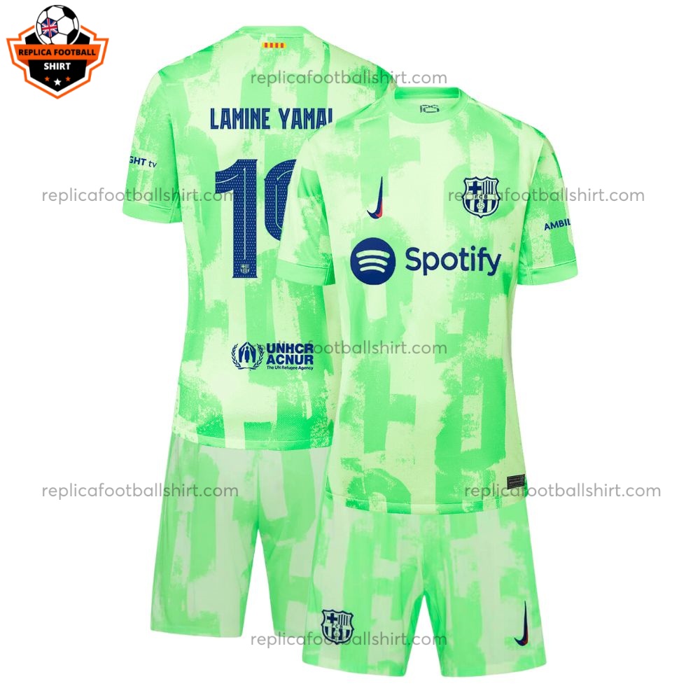 Barcelona LAMINE YAMAL 19 Third Replica Kit 2024/25