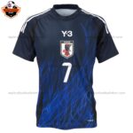 Japan Home Y-3 Men Replica Football Shirt 2024 MITOMA 7 Printed