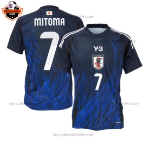 Japan Home Y3 Men Replica Shirt 24/25 MITOMA 7