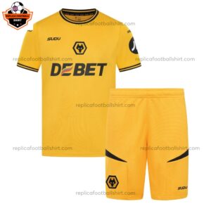 Wolves Home Kid Replica Kit 2024/25