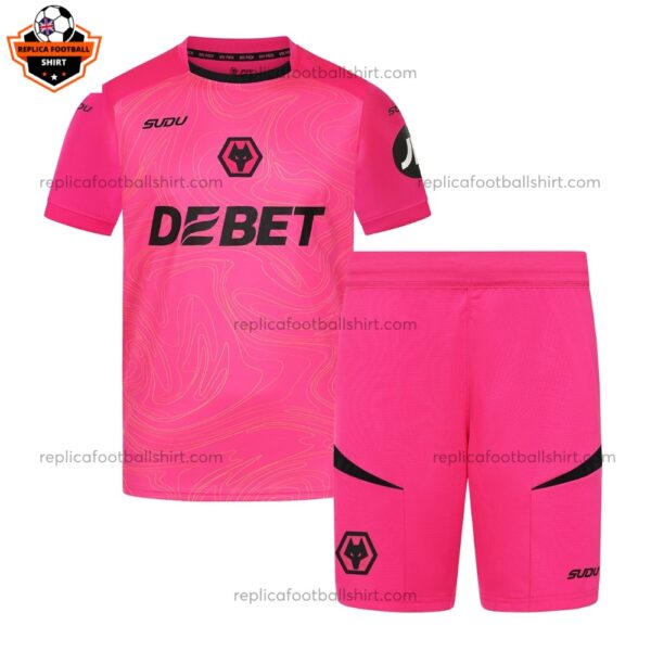 Wolves Goalkeeper Kid Replica Kit 2024/25 - front