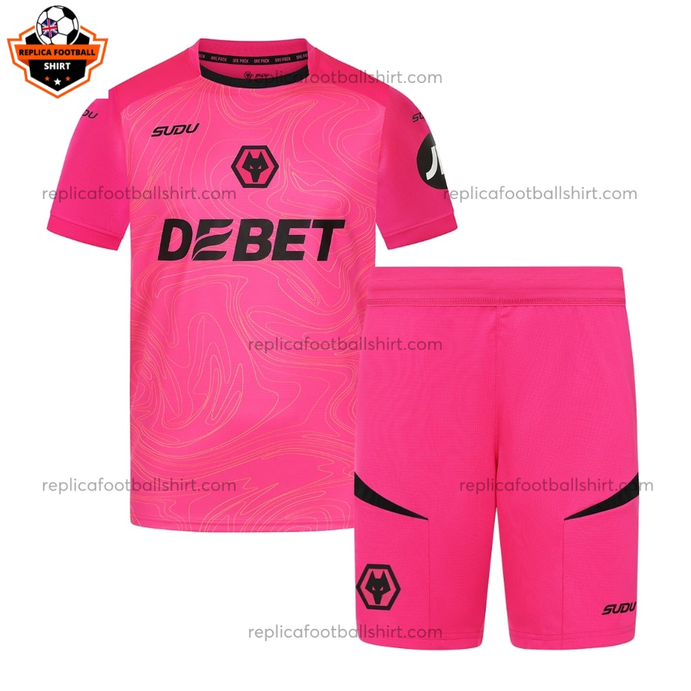 Wolves Goalkeeper Kid Replica Kit 2024/25