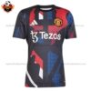 Manchester United Red Black Training Men Replica Football Shirt 24-25