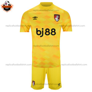 Bournemouth Goalkeeper Kid Replica Football Kit 2024/25 - front