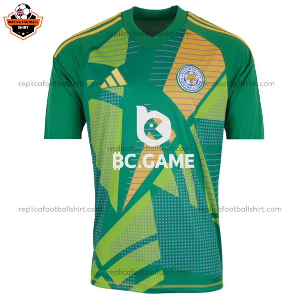 Leicester City Goalkeeper Men Replica Football Shirt 2024/25