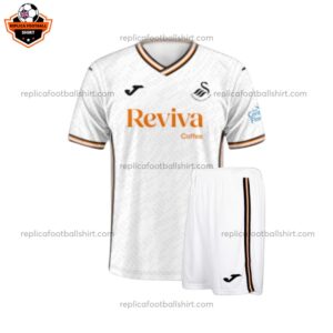 Swansea City Home Kids Replica Football Kit 2024-25 - front