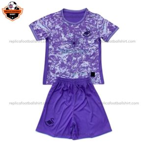 Swansea City Third Kids Replica Football Kit 2024-25 - front