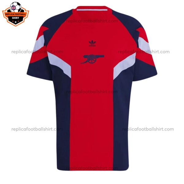 Arsenal Blue Red Training Men Replica Football Shirt 2024-25 - Front View