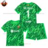 Barcelona TER STEGEN 1 Home Kid Replica Football Kit 2024-25 Printed