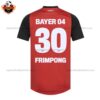 Bayern Leverkusen Home Men Replica Football Shirt 2024-25 FRIMPONG 30 Printed