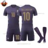 England Away Adult Replica Football Kit 2024 BELLINGHAM 10 Printed