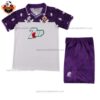 Retro ACF Fiorentina Away Kid Replica Football Kit 1992-93